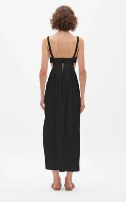 Dion Lee Pocket Bra Knot Dress Black Size 8 for rent on The Volte - image 2
