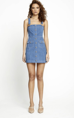 Alice McCall Woodstock Mini Dress Denim Blue Size 6 for rent on The Volte - image 3
