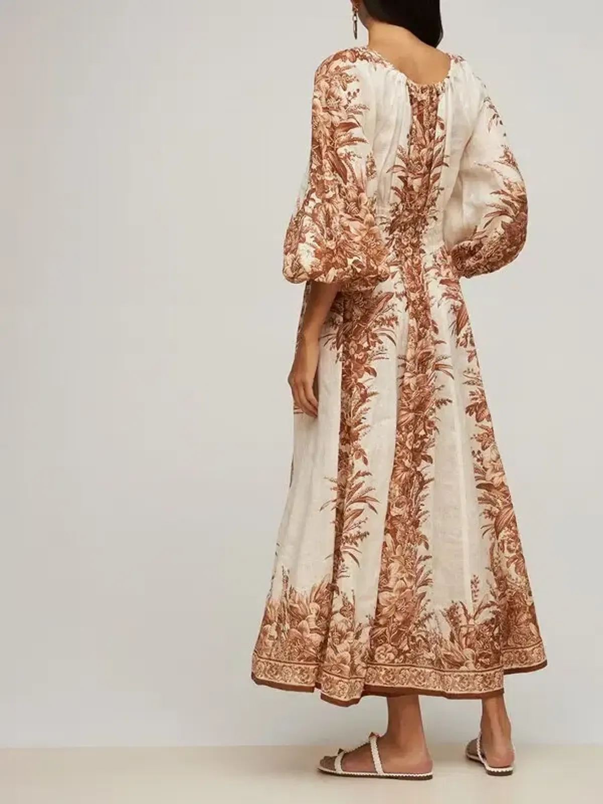 Zimmermann Moonshine Scoop Long Dress Print Size 1 - Image 2