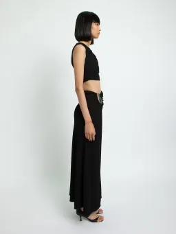 Christopher Esber Moodstone Crop Tank and Skirt Set Black Size 6 for rent on The Volte - image 2
