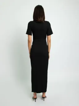 Christopher Esber Ruched Multi Panel Tee Dress Size 6 for rent on The Volte - image 4