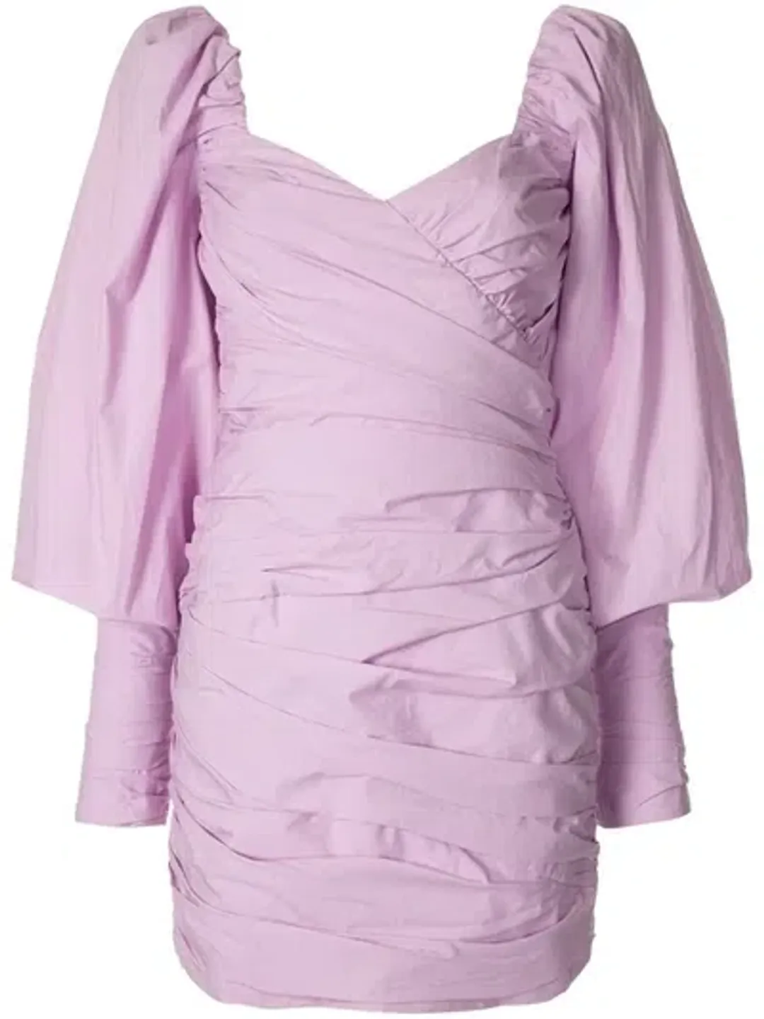 Bec & Bridge Winslowe L/S Mini Dress Lilac Size AU 6 for rent on The Volte - main image