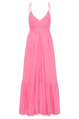 Spell Azalea Strappy Maxi Dress Pink Size 12 for rent on The Volte - image 5