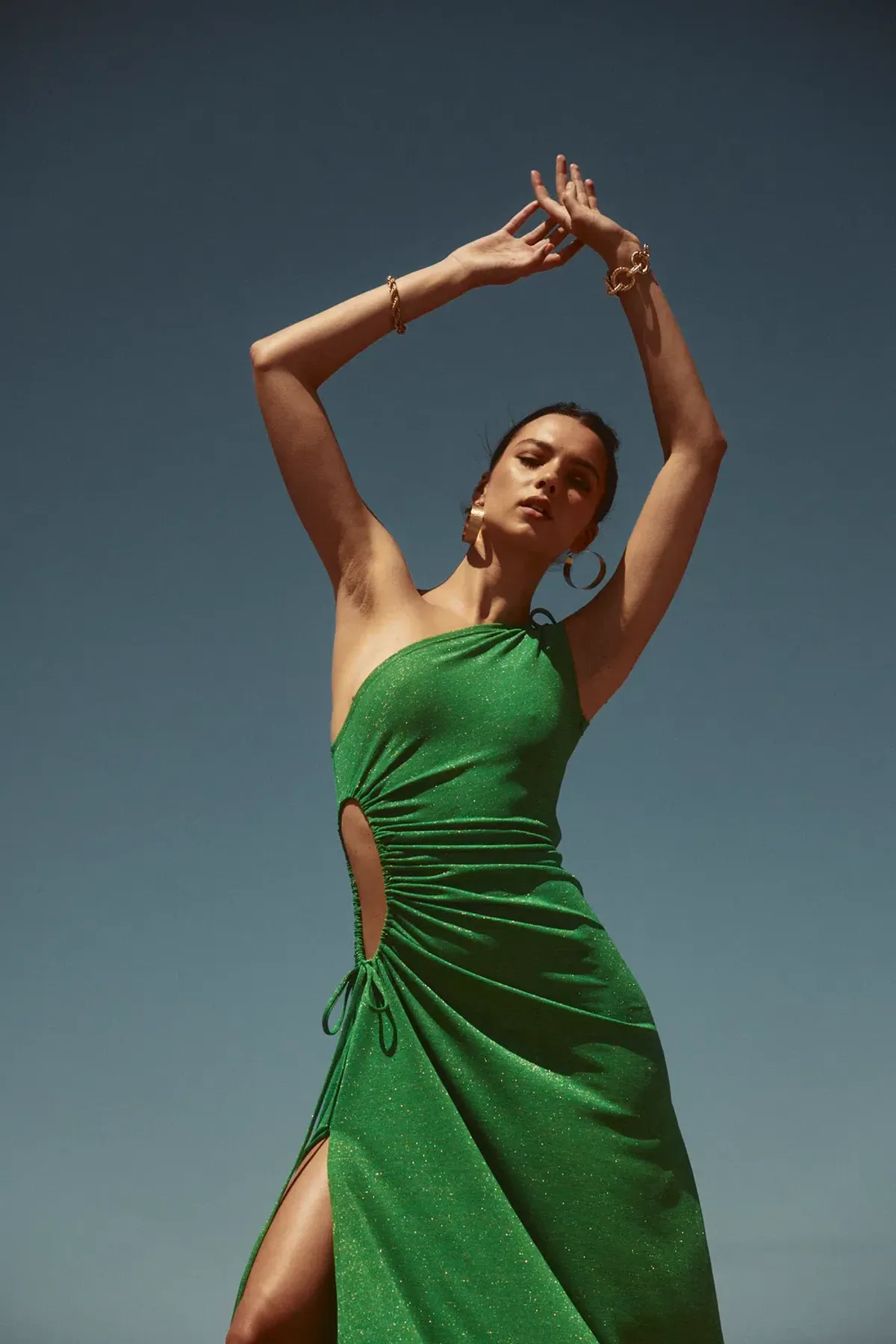 Sonya Moda Nour Dress in Forest Green Size M / AU 10 - Image 5