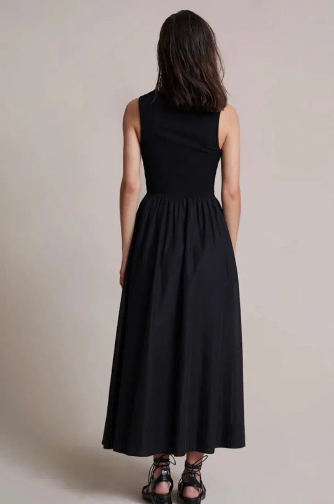 Bec & Bridge Reevis Midi Dress Black Size 8 for rent on The Volte - main image