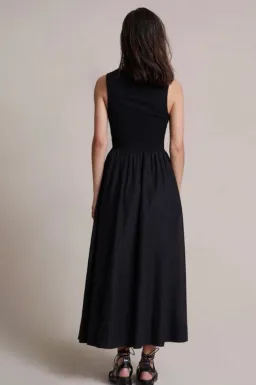 Bec & Bridge Reevis Midi Dress Black Size 8 for rent on The Volte - image 2