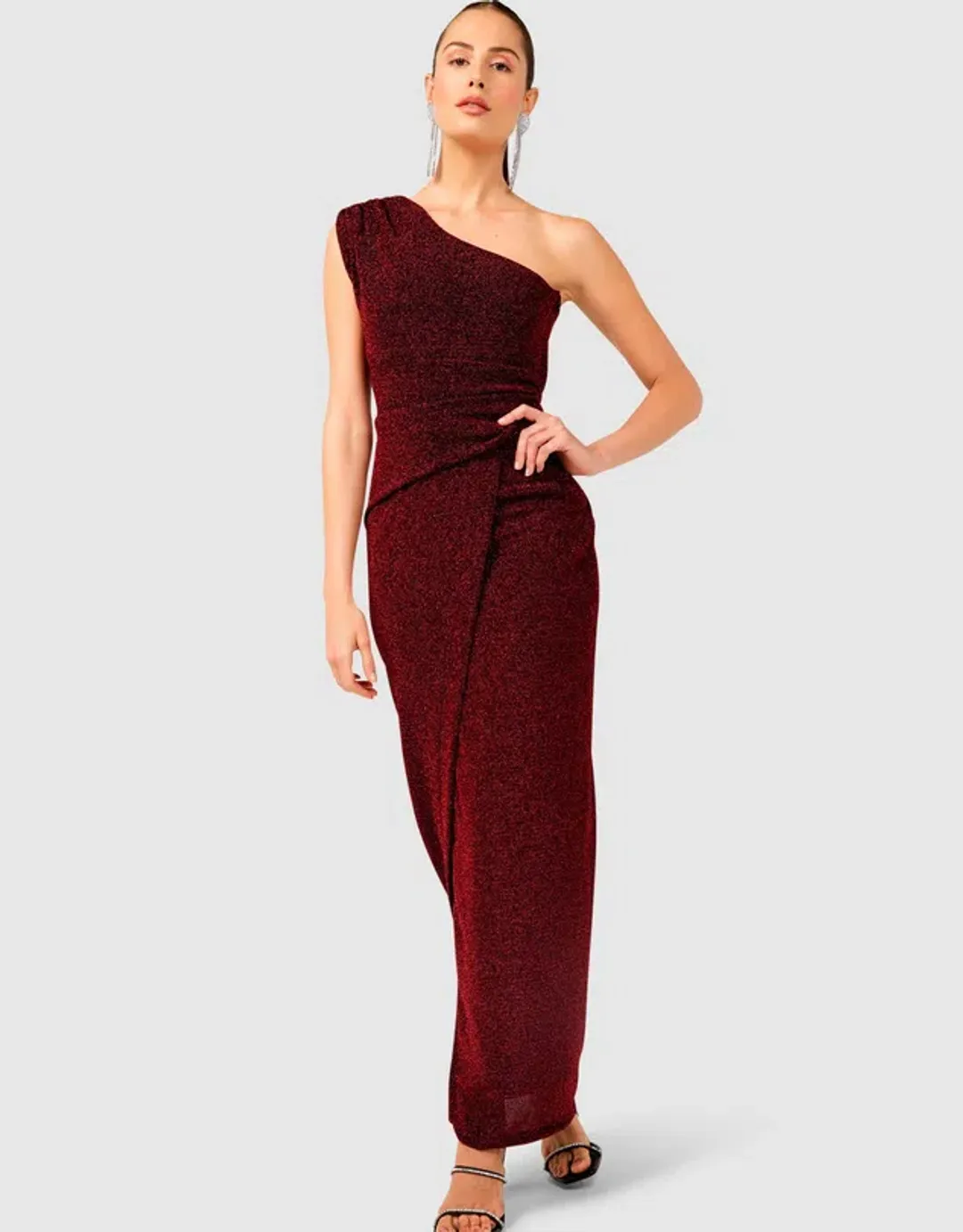 Sacha Drake Valedictory Maxi Dress Red Size 12 for rent on The Volte - main image
