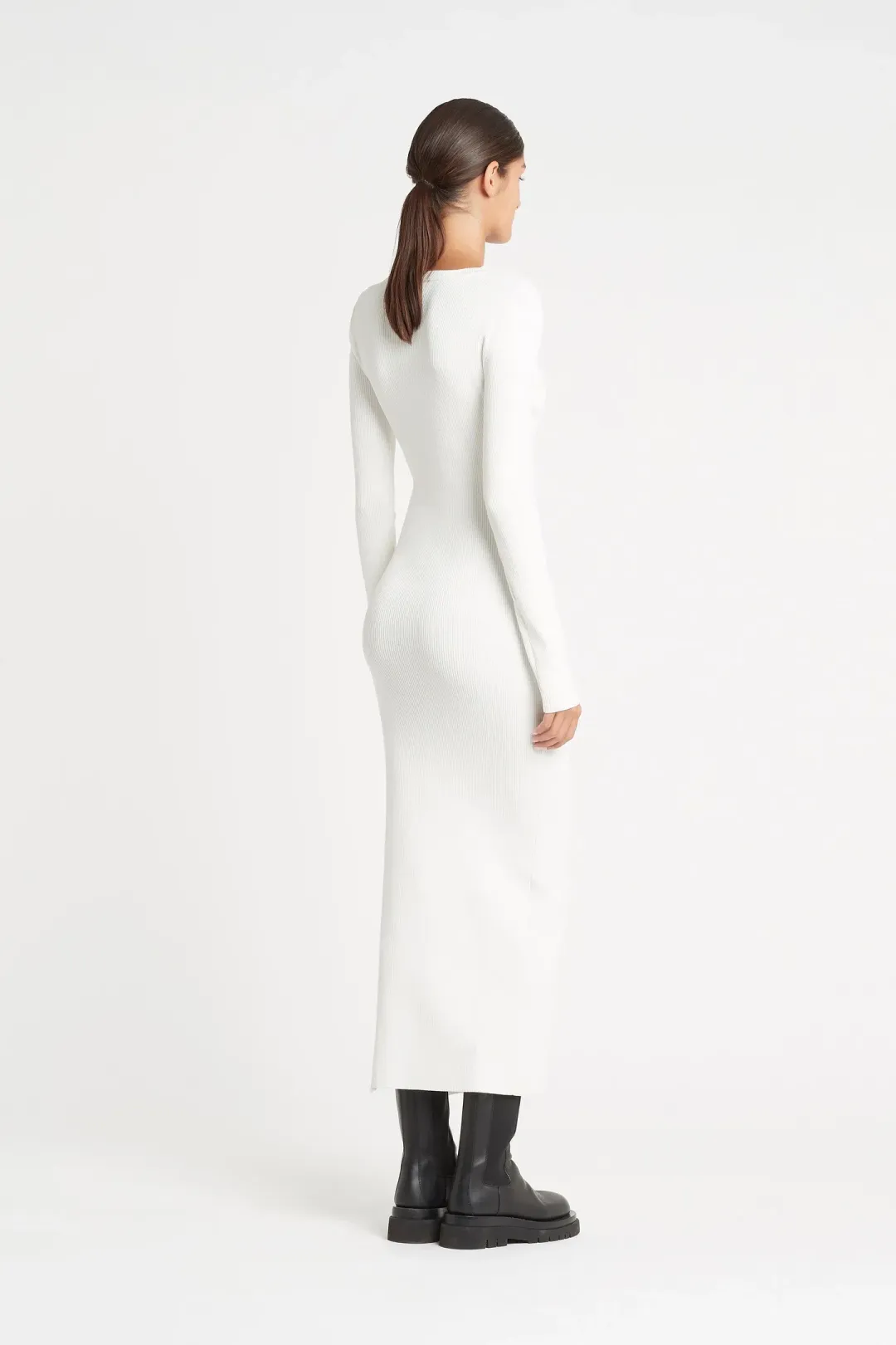 Sir the Label Celena Draped Dress White Size AU 10 for rent on The Volte - main image