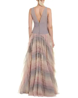 Bronx and Banco Amelia Ruffle Dress Multi Size 6 for rent on The Volte - image 2