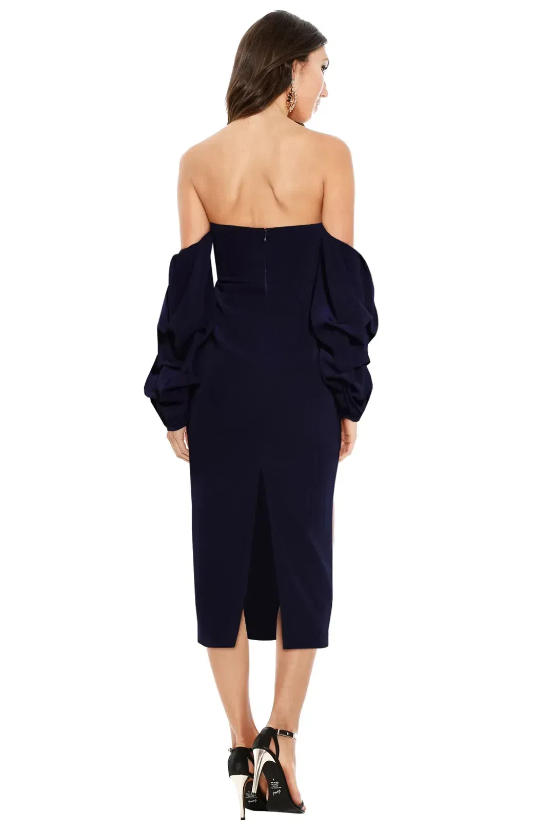 Mossman The Dark Days Dress Navy Size 8 for rent on The Volte - main image