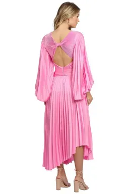 Acler - Palms Dress Pink - Size AU 12 for rent on The Volte - image 2