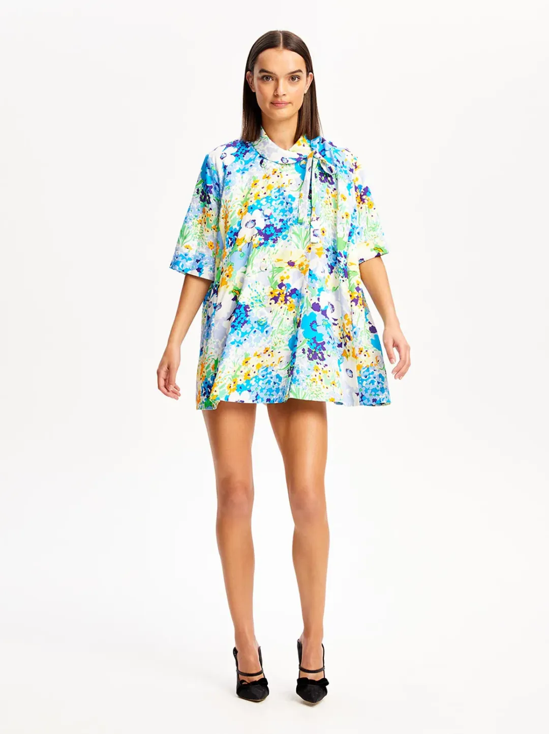 Alice McCall Midnight Radio Coat Citrus Print Size 8 for rent on The Volte - main image