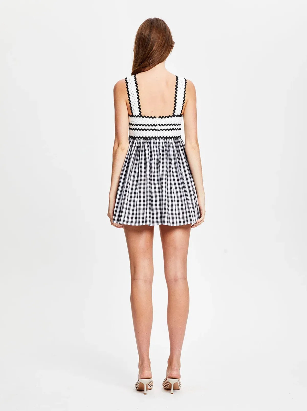 Alice McCall Wild Angels Mini Dress Black Print Size 12 - Image 2