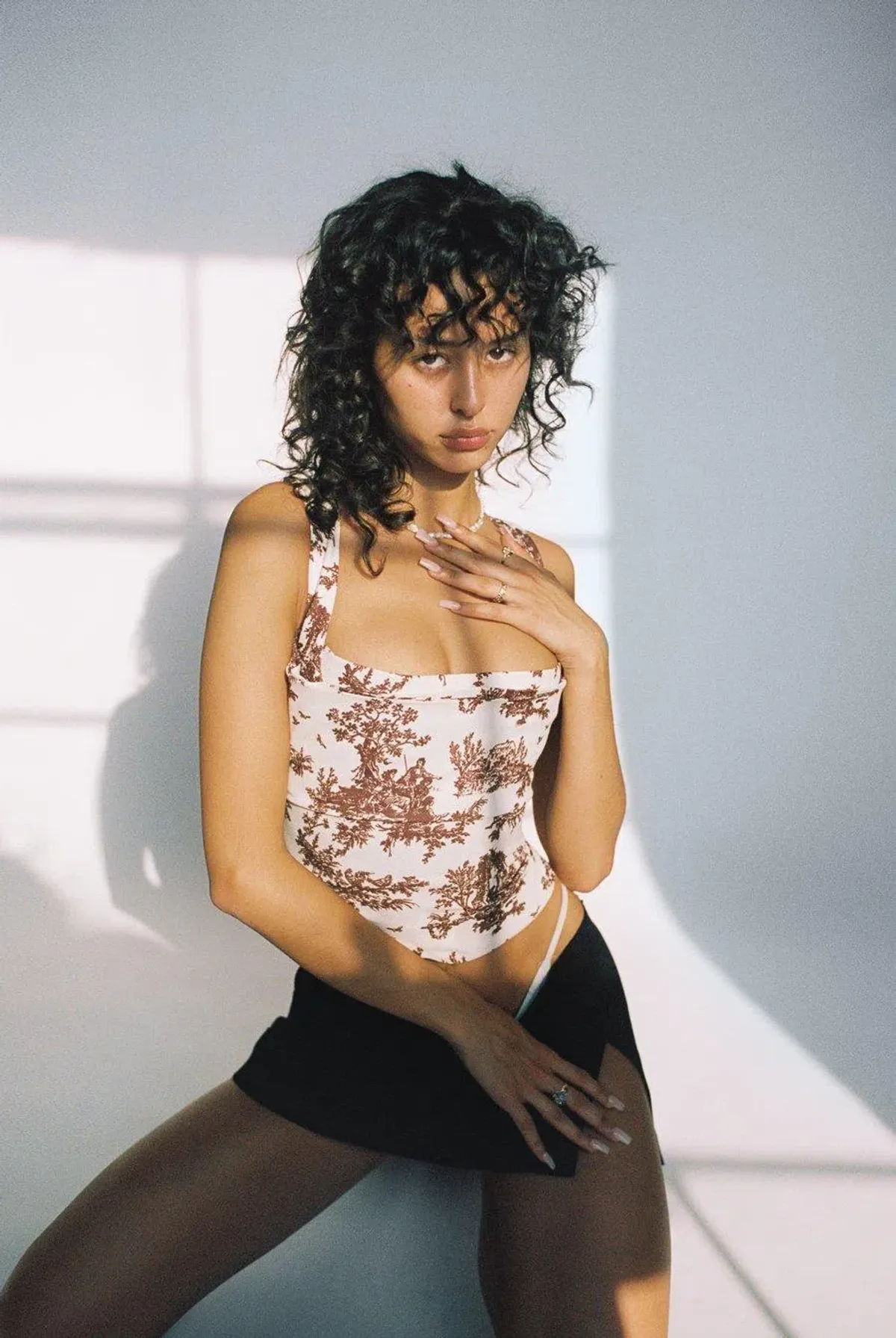 Miaou Imogene Corset Top Print Size S - Image 2