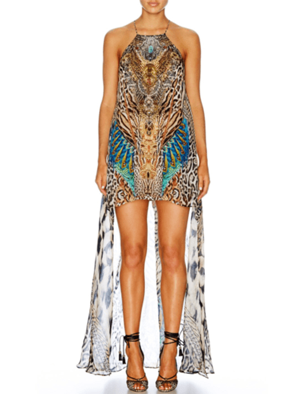 Camilla Warrior Wonderlust sheer overlay dress - Image 1