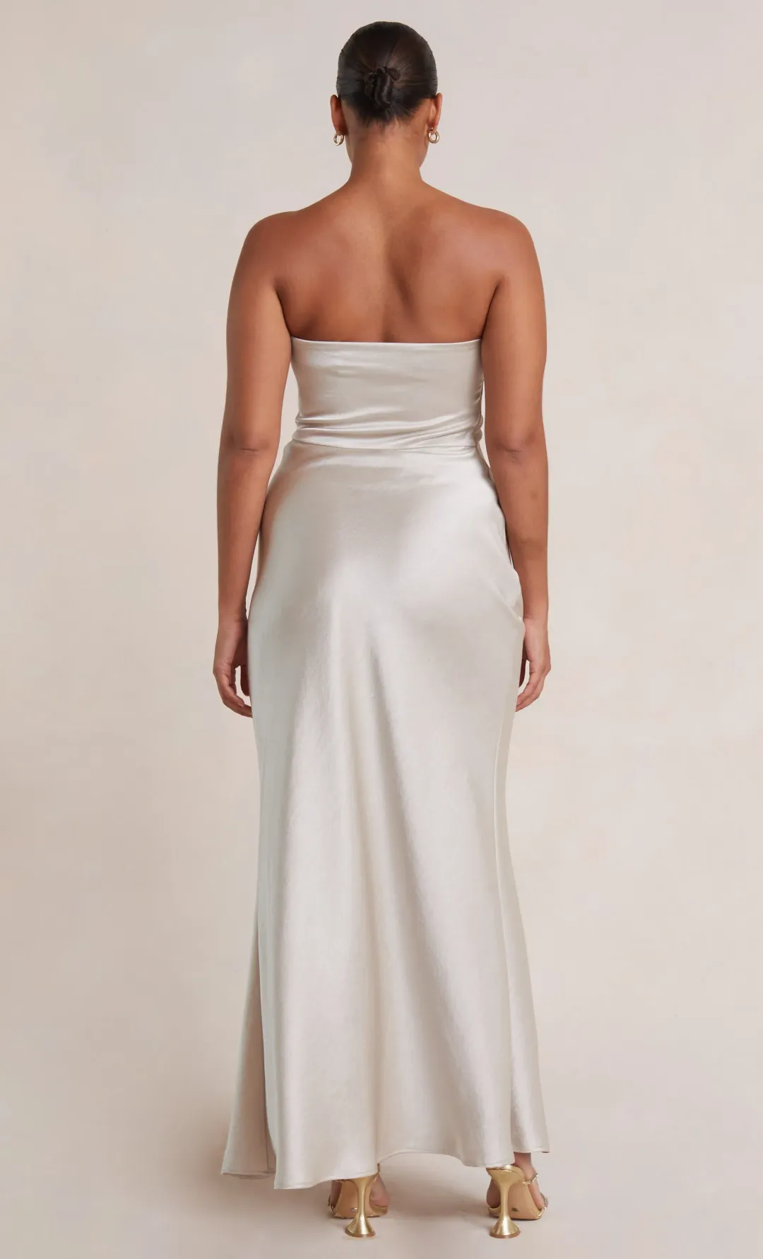 Bec & Bridge Dreamer Strapless Dress Sand Size 8 for rent on The Volte - main image