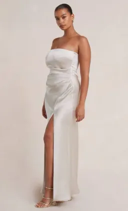 Bec & Bridge Dreamer Strapless Dress Sand Size 8 for rent on The Volte - image 2