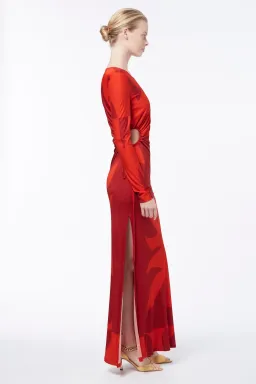 Manning Cartell Incredible Flame Tree Dress Red Size 10 for rent on The Volte - image 3