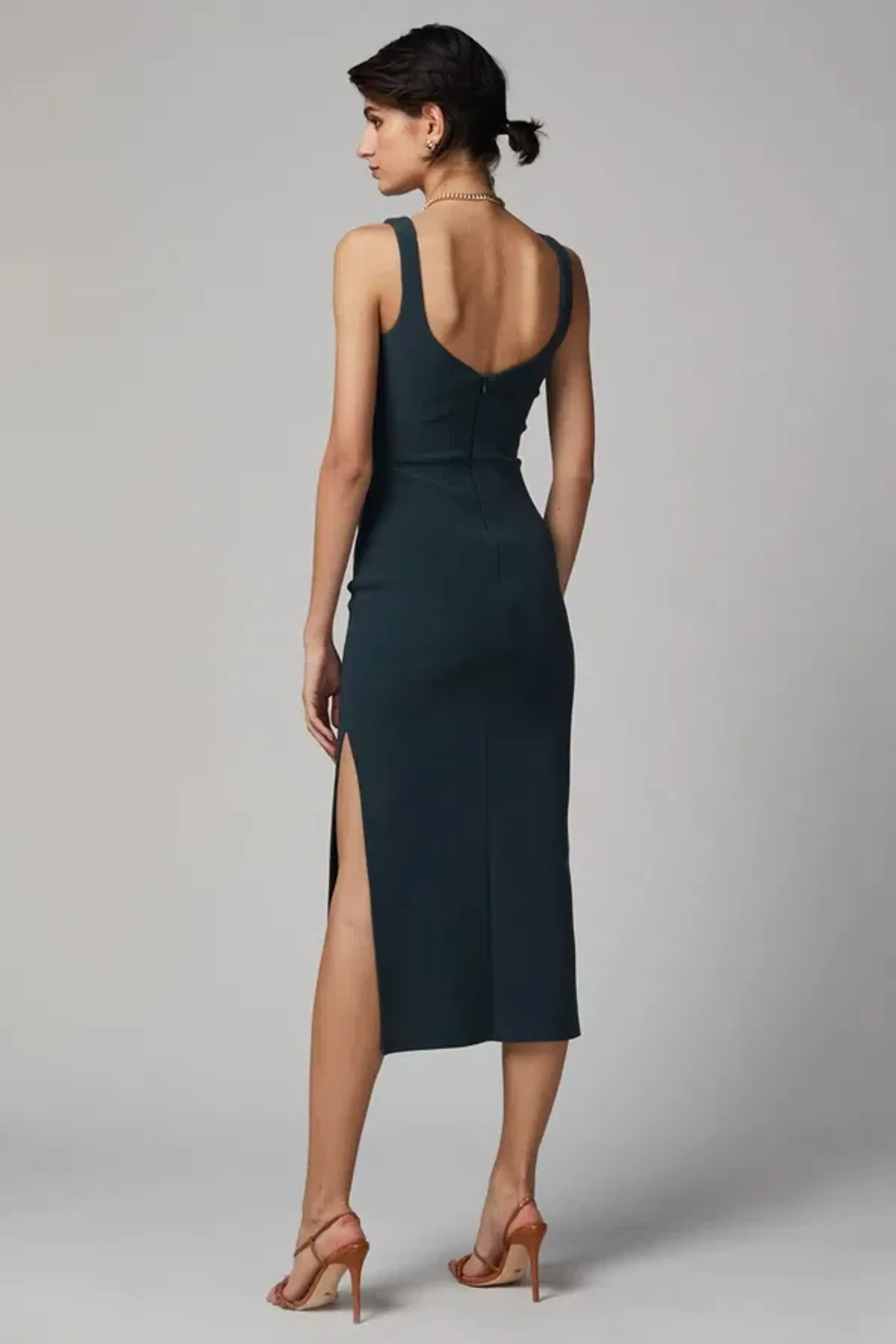 Bec and Bridge Joelle Midi Dress Fern Size 8 - Image 3