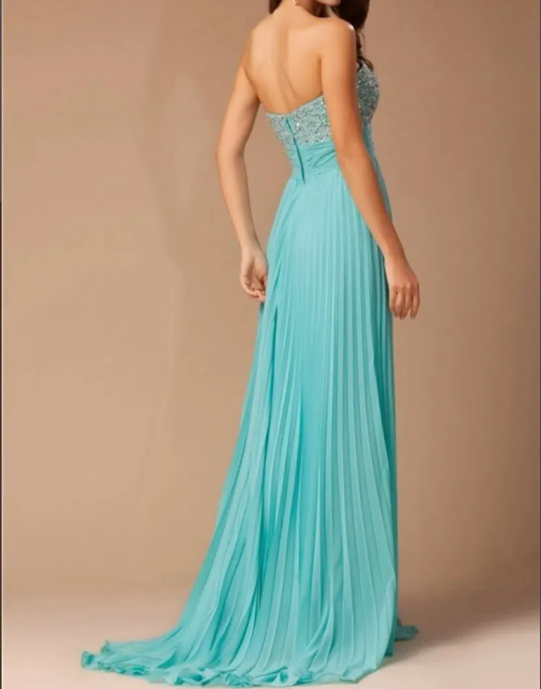 Allure Strapless Formal Dress for rent on The Volte - main image