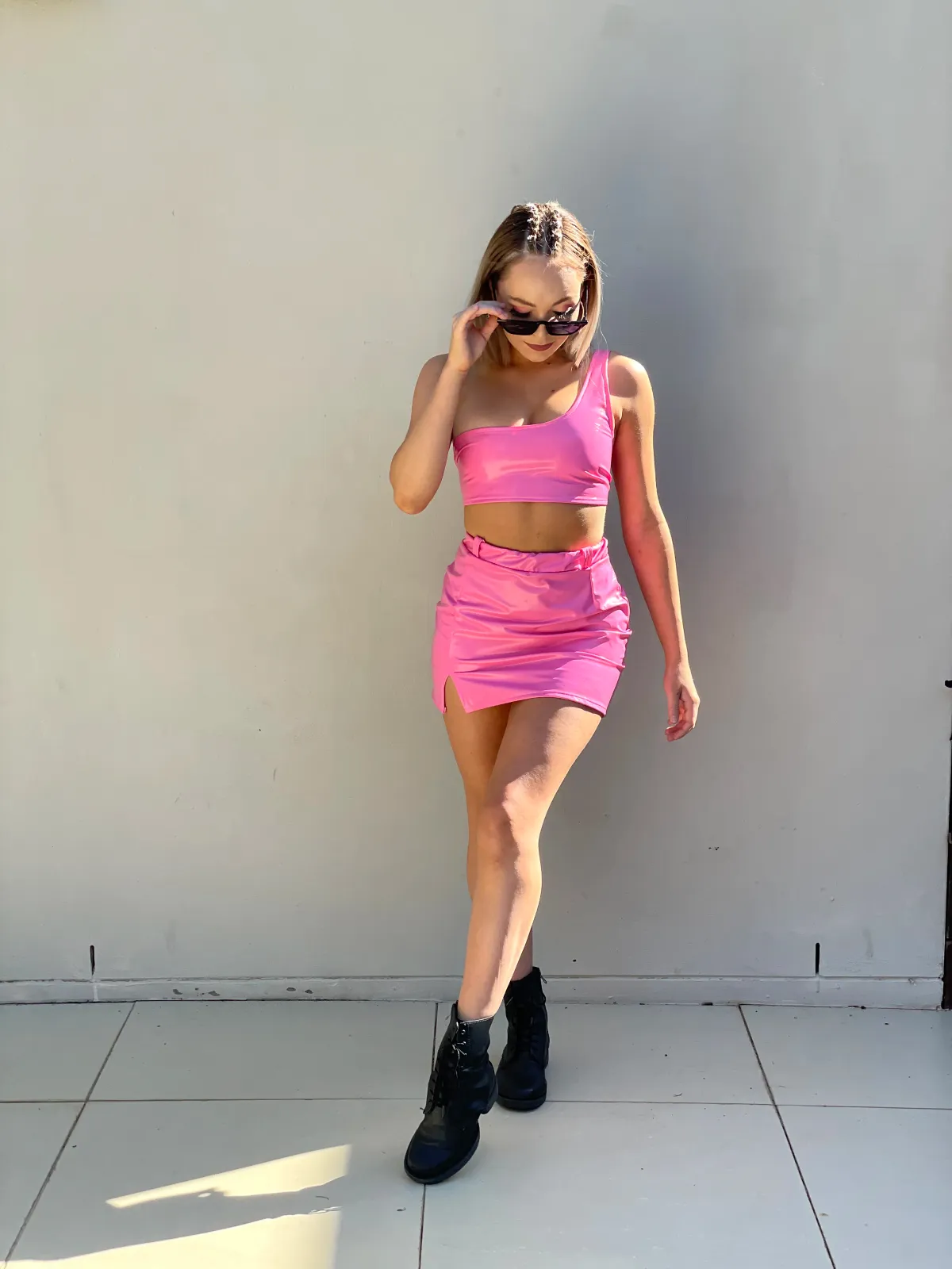 Zalie Baby Spice Set Pink Size 6 for rent on The Volte - main image