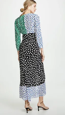 Rixo Chelsea Psychedelic Tulip Spot Dress Print Size 8 for rent on The Volte - image 3