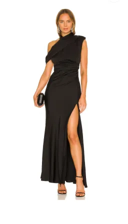 Misha x Revolve Mirabella Gown Black Size 8 for rent on The Volte - image 1