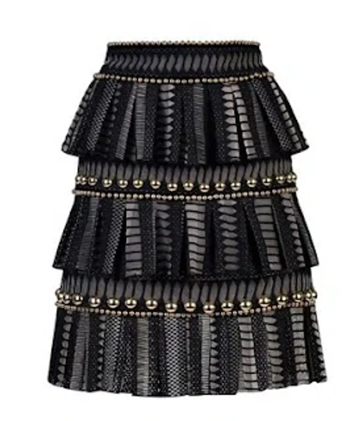 Thurley Crescent Skirt Black Size 10 - Image 4