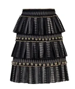 Thurley Crescent Skirt Black Size 10 for rent on The Volte - image 4