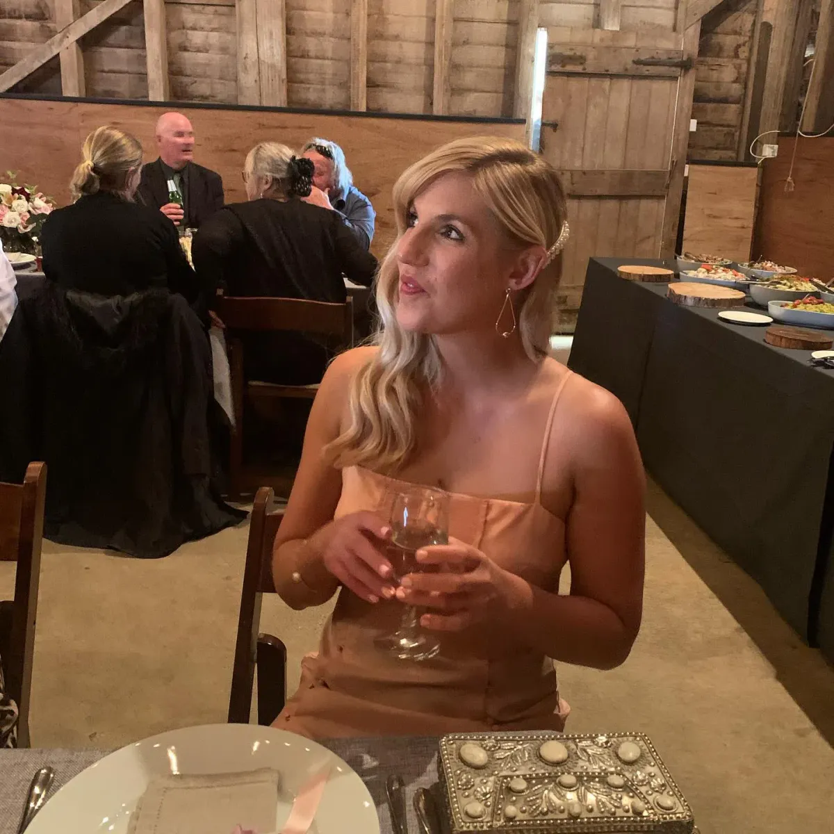 Alice McCall Stargaze Dress Amber Orange Size 10 - Image 4