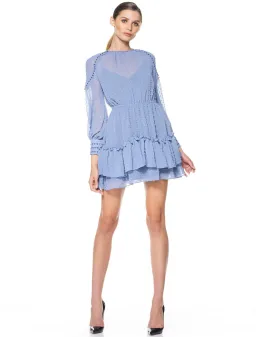 Talulah Sweet Allure Mini Dress Blue Size 8 for rent on The Volte - image 1