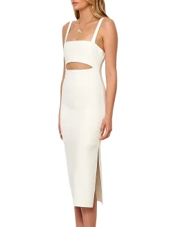 Bec & Bridge Bon Marche Cut Out Midi Dress White Size 8 for rent on The Volte - image 2