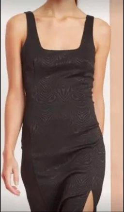 Bec & Bridge Ze'bre Midi Dress Black Size AU 6 for rent on The Volte - image 3