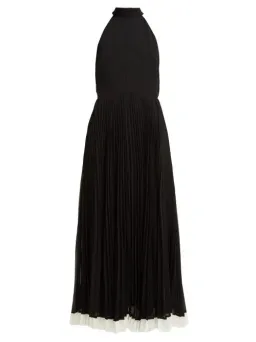 Zimmermann Sunray Belted Pleated Chiffon Midi Dress Size 0 for rent on The Volte - image 2