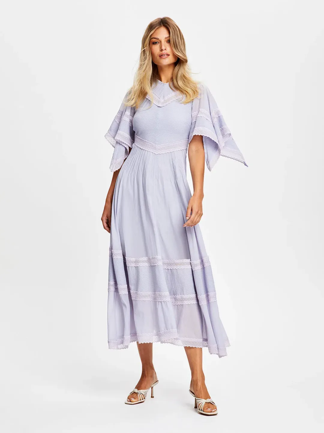 Alice McCall Lavender Some Girls Midi Dress Purple Size 6 for rent on The Volte - main image