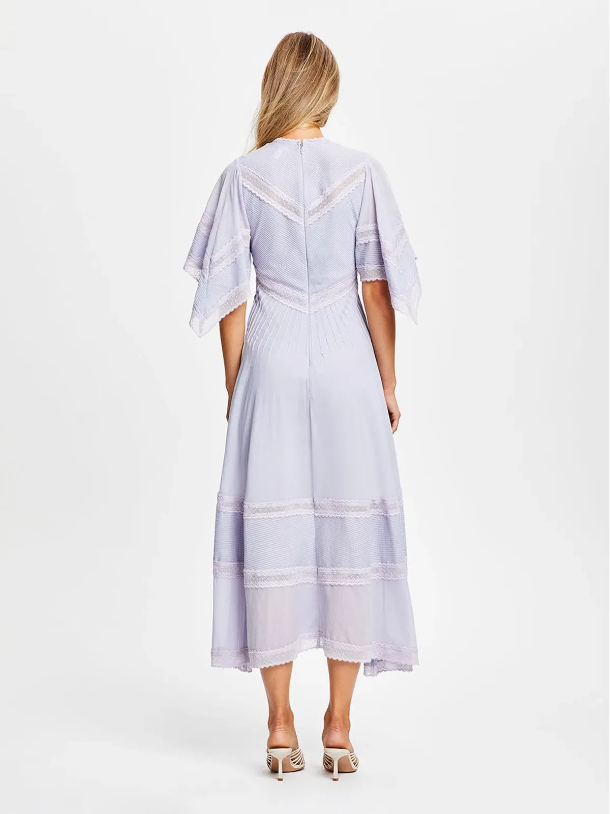 Alice McCall Lavender Some Girls Midi Dress Purple Size 6 - Image 5