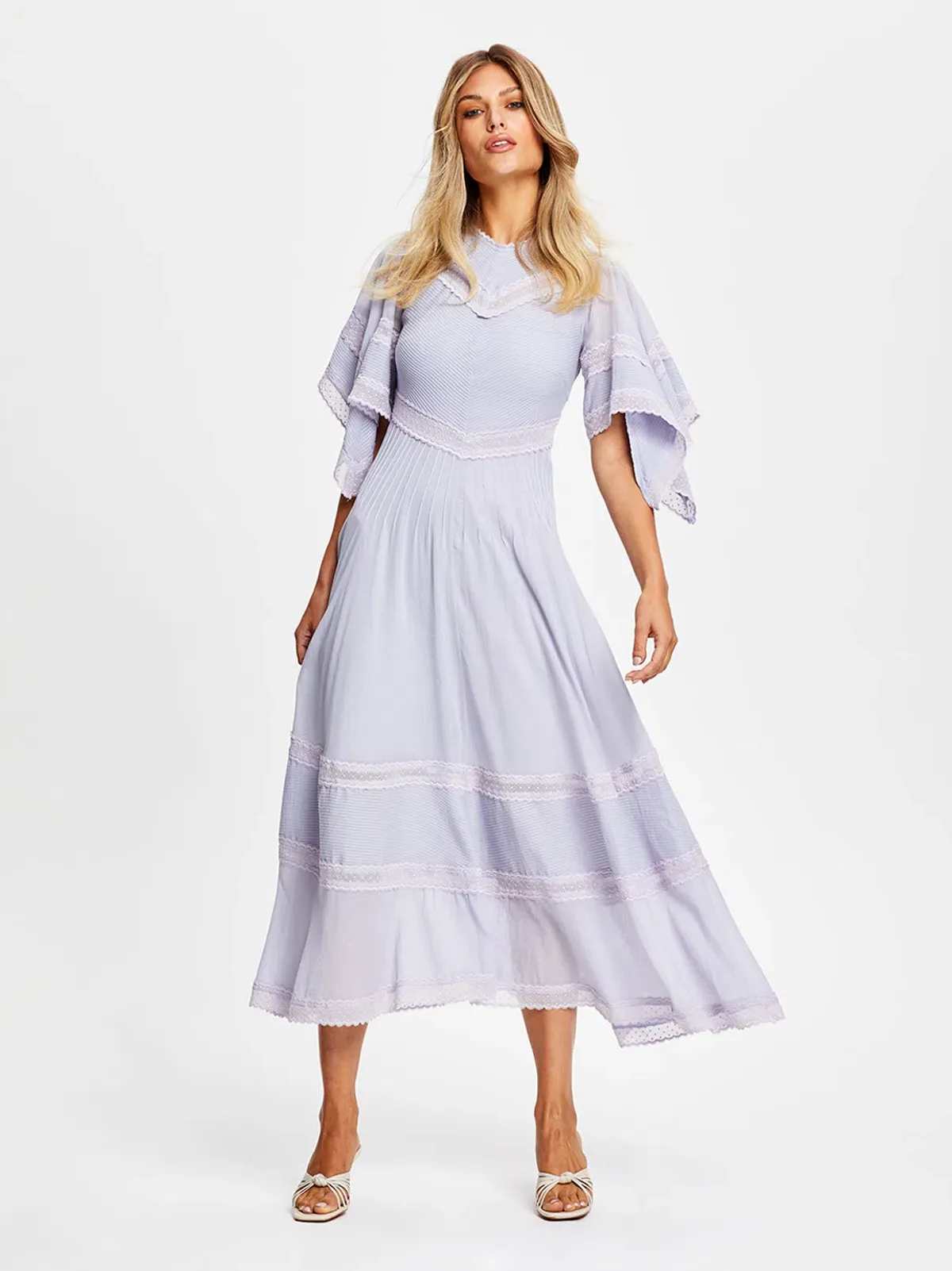 Alice McCall Lavender Some Girls Midi Dress Purple Size 6 - Image 2