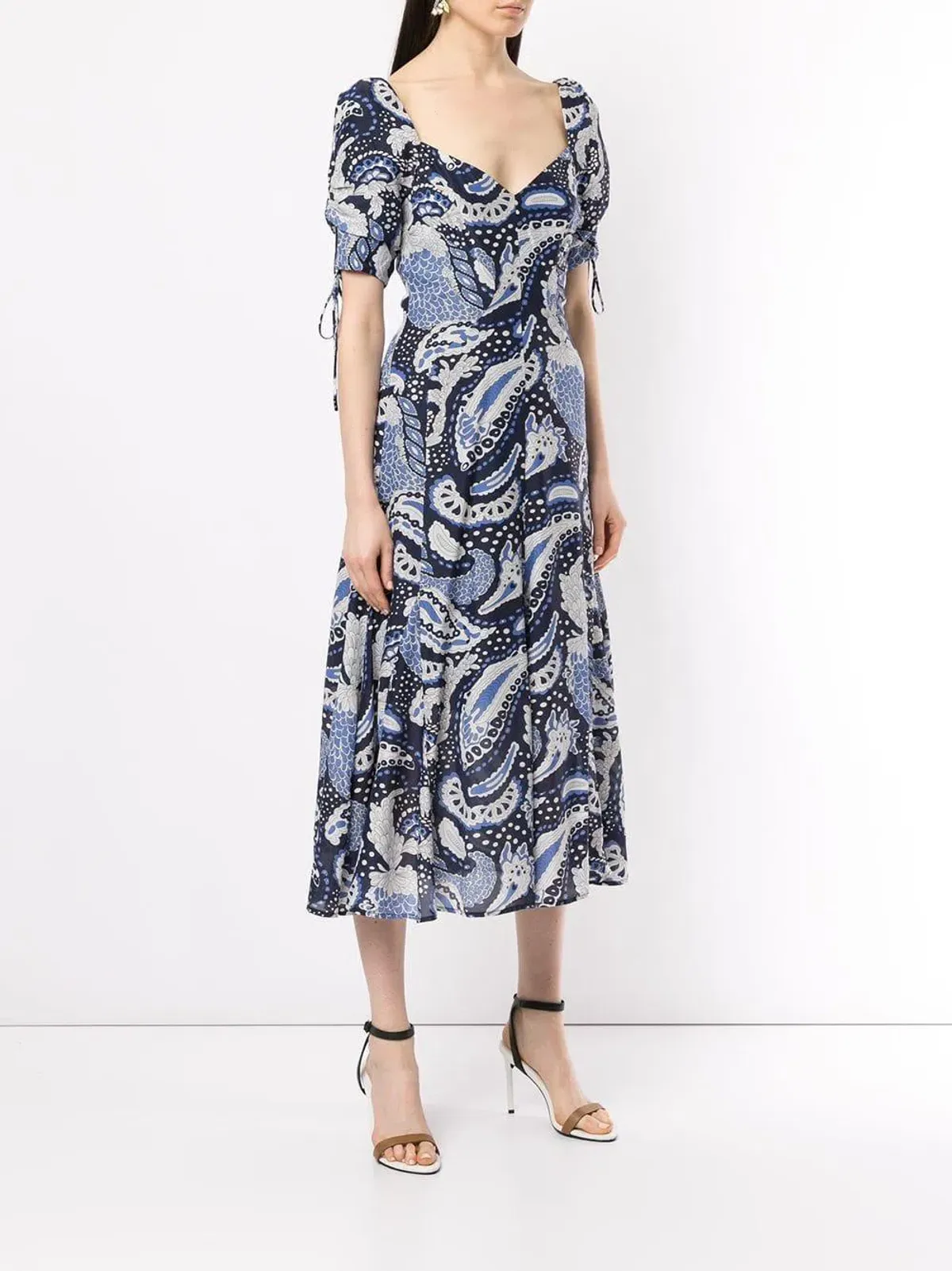 ALice McCall Royal Paisley Midi Dress Print Size 6 - Image 2