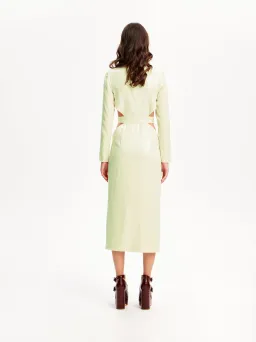 Alice McCall Lime Cream Night Sky Trench Green Size 8 for rent on The Volte - image 5
