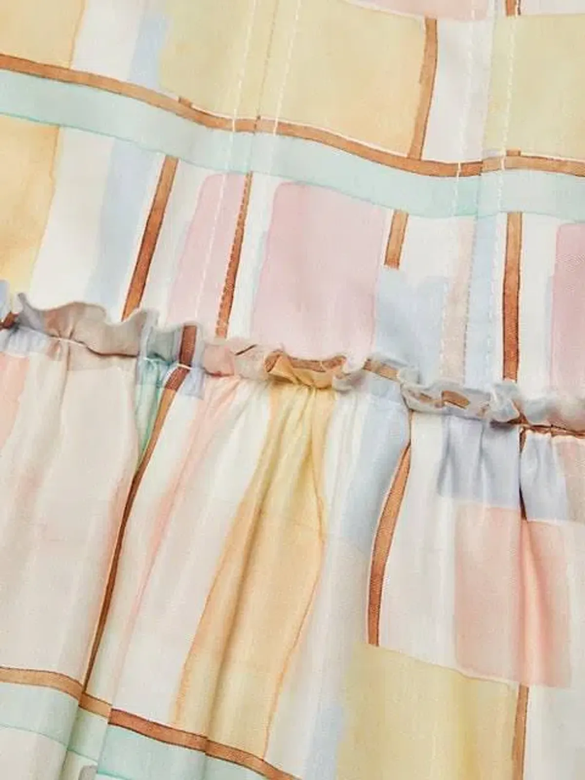 Aje L'Espirit Corset Dress Multi Size 14 - Image 4