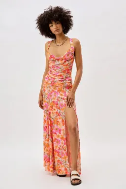 For Love and Lemons Willa Maxi Dress Print Size 10 for rent on The Volte - image 1