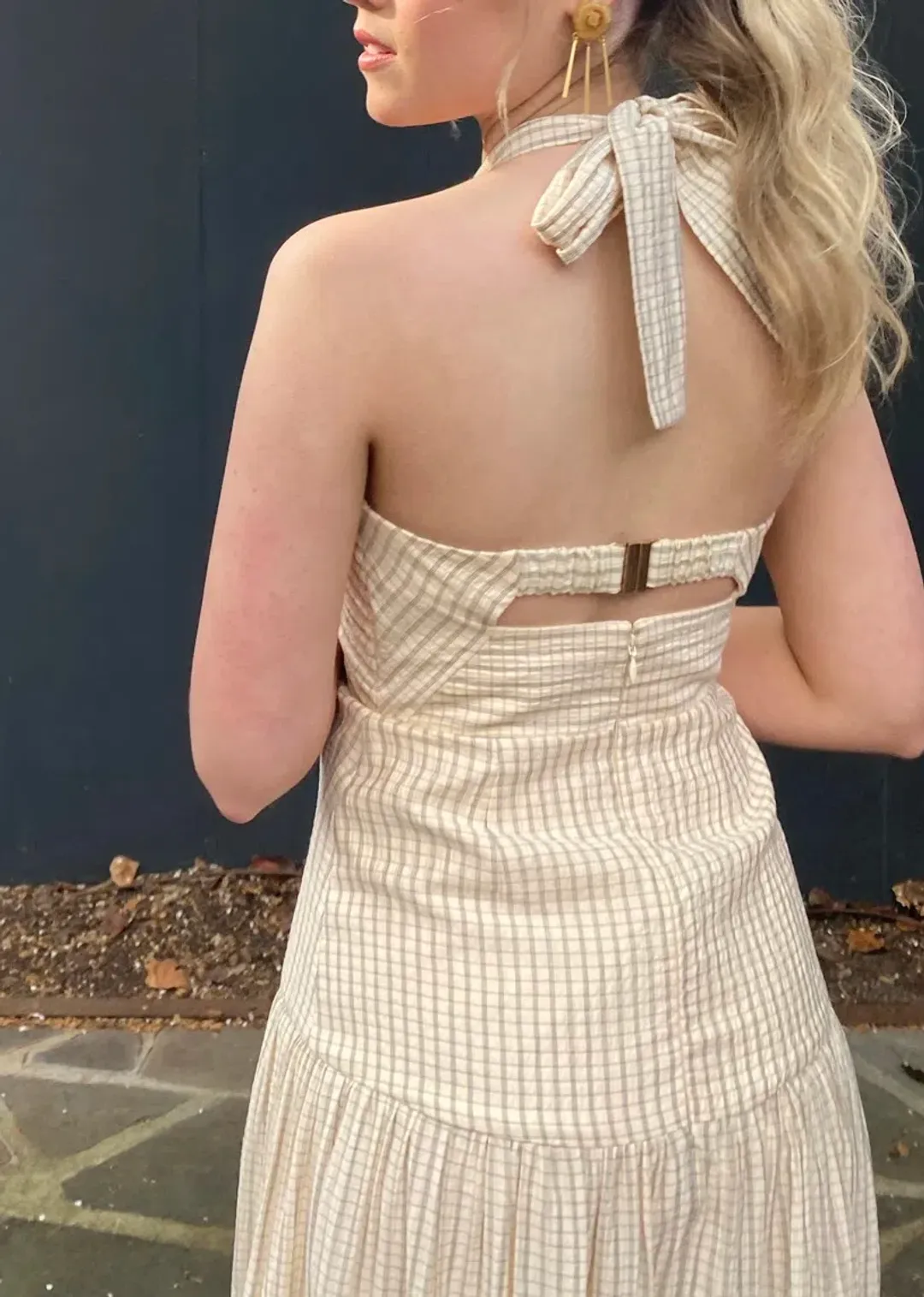 Significant Other Tuscany Dress Cream Size 8 for rent on The Volte - main image