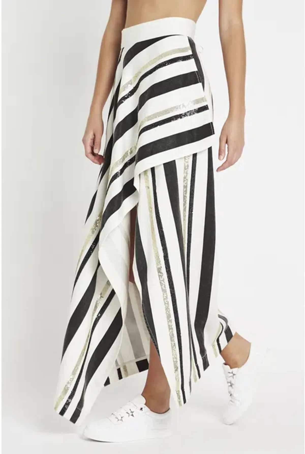 Sass & Bide Future So Bright Skirt Black/Gold Size 12 - Image 2