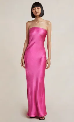Bec & Bridge Moondance Midi Dress Deep Pink Size 8 for rent on The Volte - image 5