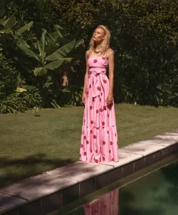 Rebecca Vallance Dalia Maxi Dress Print Size 14 for rent on The Volte - image 3