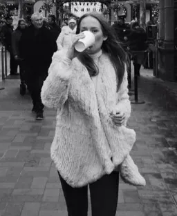 H Brand Elle Jacket Chalk Grey One Size for rent on The Volte - image 5