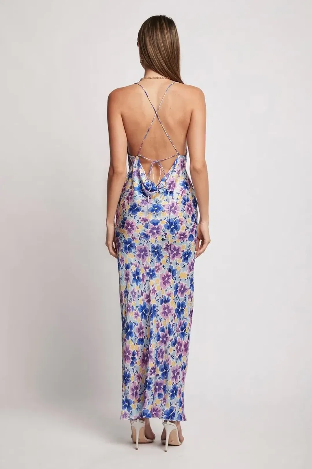 Sofia the Label Isabelle Slip Dress Print Size 8 for rent on The Volte - main image