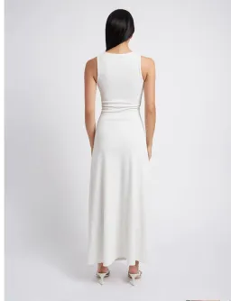 Christopher Esber Vertical Orbit Front Dress White Size 8 for rent on The Volte - image 3