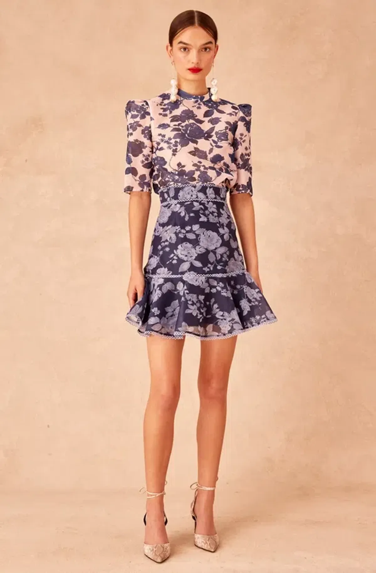 Keepsake the Label Halo Top and Skirt Set Print Size 8 - Image 1