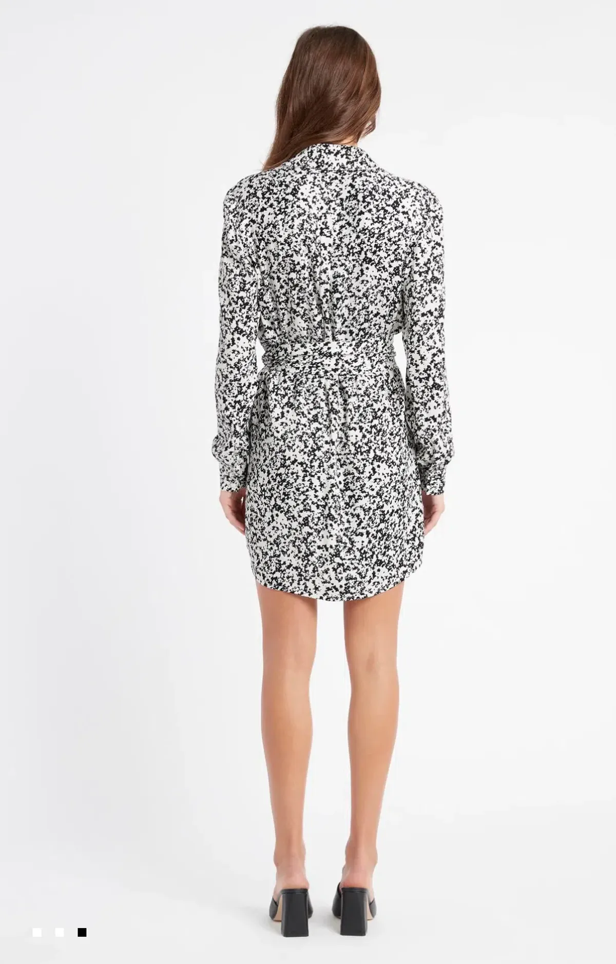 Kookai Elara Shirt Dress Multi Size 10 - Image 3